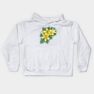 Frangipani Dreaming Kids Hoodie